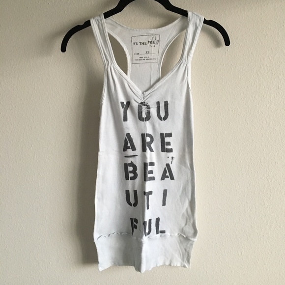 You Are Beautiful Tank - Picture 1 of 4
